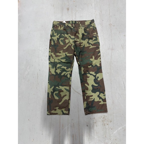 Levi's Other - Levis 541 Athletic Taper Camo Pants Mens 36x30 Woodland Camouflage Trousers